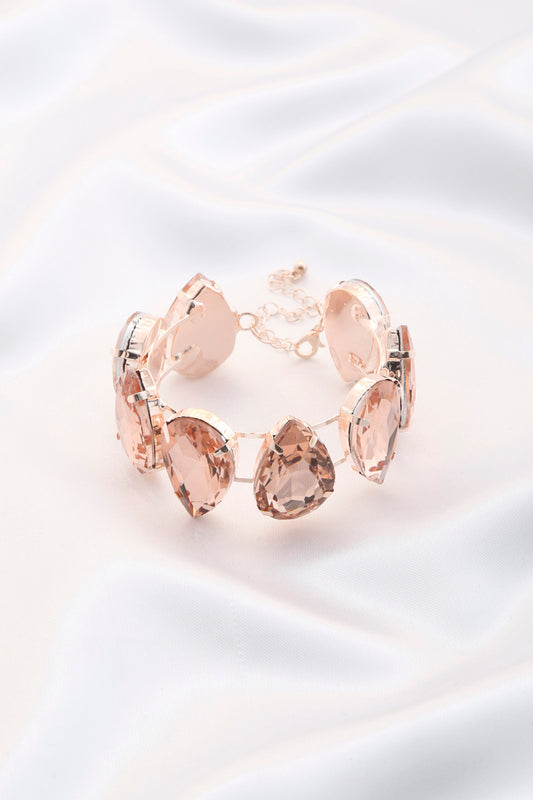 Teardrop Crystal Bracelet - Wholesale Apparel Center