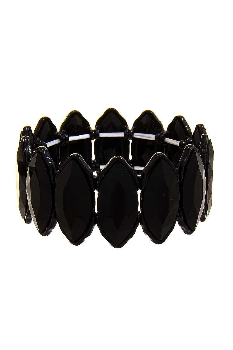 Fashion Oval Rhinestone Style Bracelet - Wholesale Apparel Center