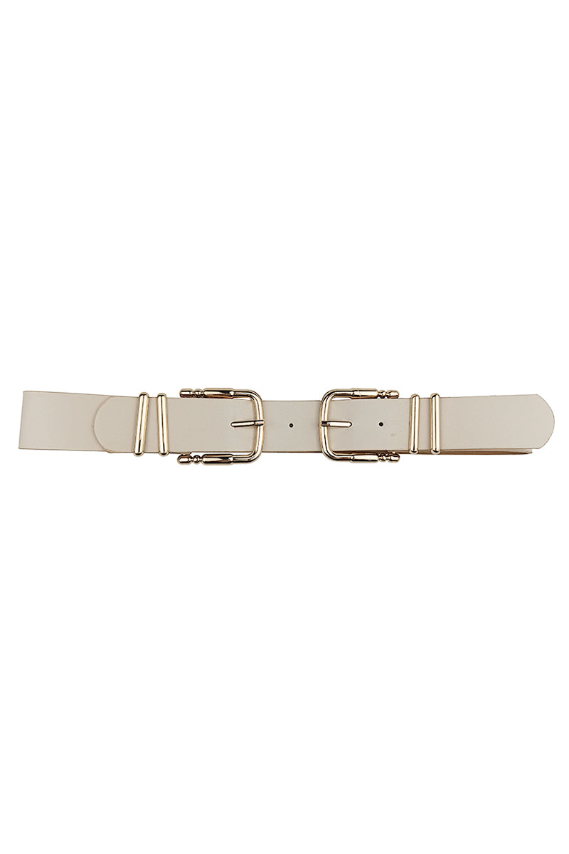 Double Sided Metal Smooth Buckle Belt - Wholesale Apparel Center
