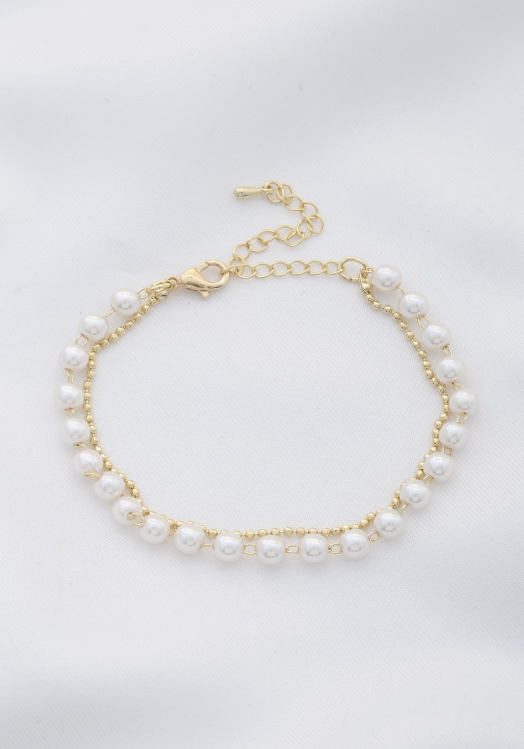 Sodajo pearl bead bracelet - Wholesale Apparel Center