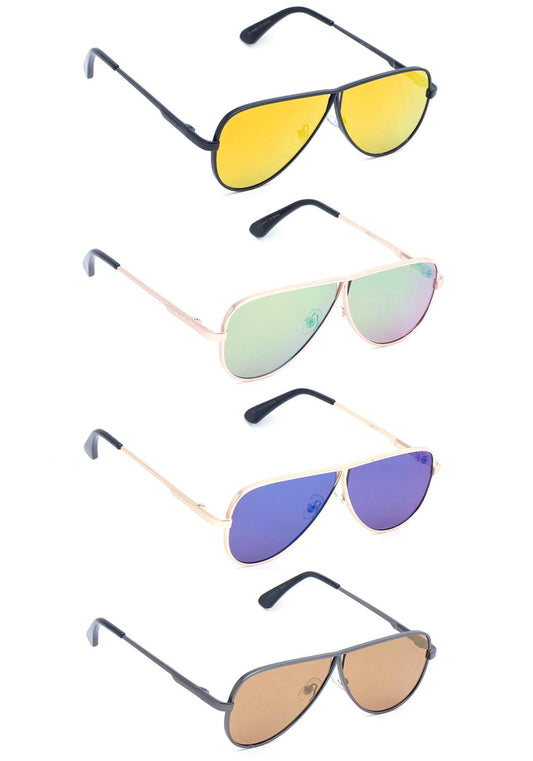 Modern Aviators Shape Sunglasses - Wholesale Apparel Center